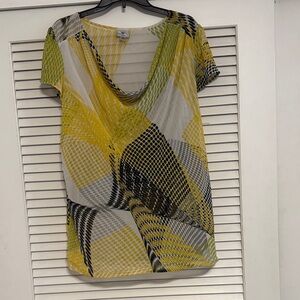 Vibrant Geometric Women's Top
